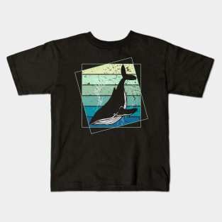 Retro Killer Whale Kids T-Shirt